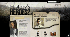 Desktop Screenshot of historysheroes.e2bn.org